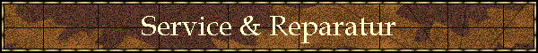 Service & Reparatur